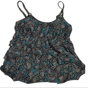 Pretty Ruffle Swim Top